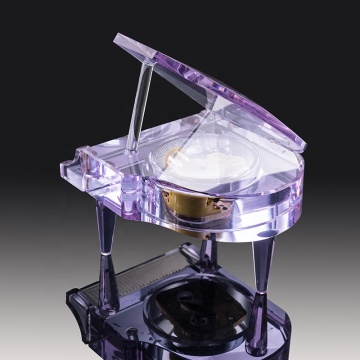 520 Crystal Piano Music Box: عيد ميلاد رومانسي وهدية زفاف لها