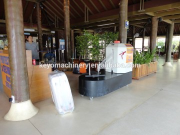 Hot sale stretch film Airport baggage wrapper