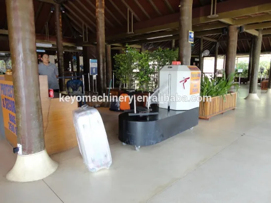 Hot sale stretch film Airport baggage wrapper