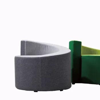 Modern Colorful Lounge Sofa: Wholesale One Seat Furniture Round Shape Leisure Chair
