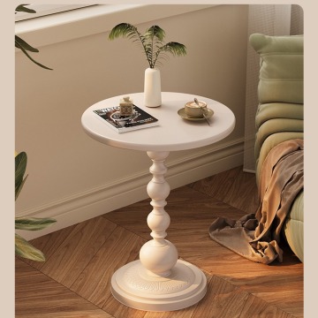 Retro Nordic Sofa Side Table: Decoration Shelf for Desk and Coffee Tables