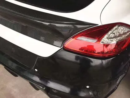 Hot-For Porsche Panamera V-style Carbon Fiber Car Spoiler