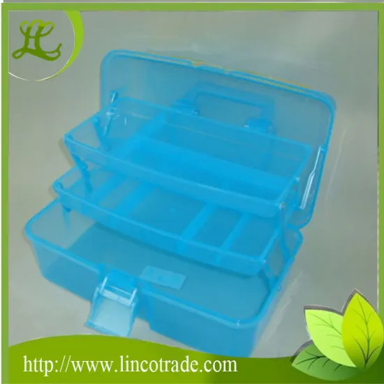Plastic 3 Layers Makeup Case