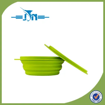 Collapsible Silicone Bowl for Camping-Food grade&Space-Saving