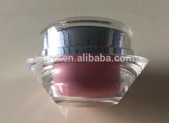 Plastic skin care use products jar packaging for whitening cream 30g