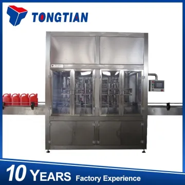 oil bottle filling capping and labeling machine