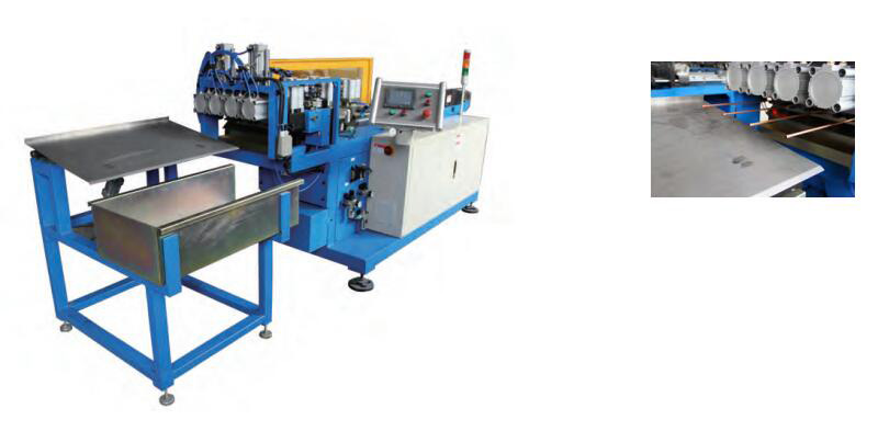 Automatic Pipe Decoiler with End Finishing Machine