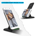 Qi standard rapide rapide spécial conception QC chargeur sans fil tapis de souris pour téléphone portable