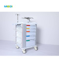 MEIDI High Quality Wholesale Customizable High Capacity ABS Emergency Trolley Crash Cart