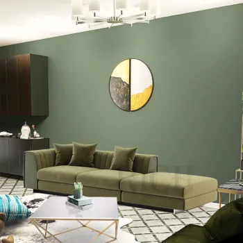 Modern Nordic Fabric Lounge Chaise Sofa for Living Room