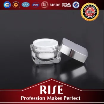Square Shape Plastic Container For Cosmetic Packaging