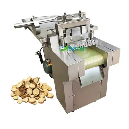Automatic Licorice Ginseng Cutting and Chopping Machine for Tea Herbs and Kava