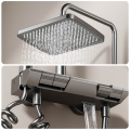 Shower Combination Exposed Pipe Digital Shower Set