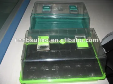 portable green garden plant tray