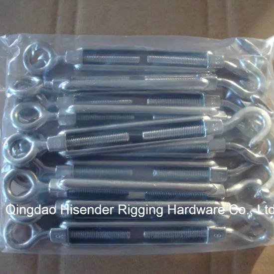Marine Rigging Turnbuckle Malleable Chain Fastener Turnbuckle