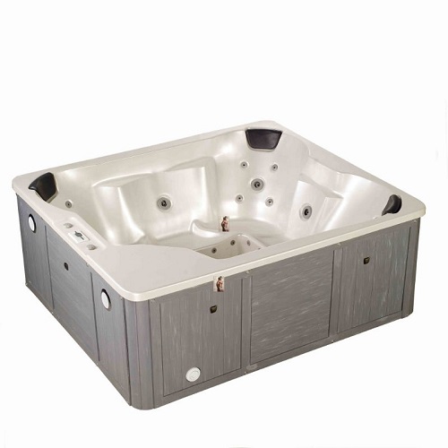 Good quality 7 person large hottub outdoor whirlpool hydro bath spa for family