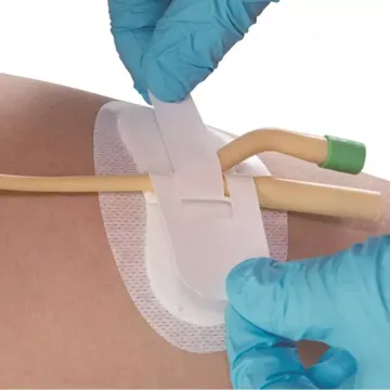 Support FBA Foley Catheter Urinary Leg Bag Holder with Statlock Stabilization Device