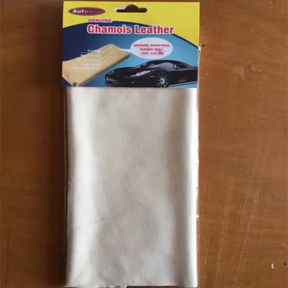 Genuine Sheepskin Chamois Leather Car Cleaning Cloth