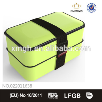 Japanese Style Bento Food Box, Eco-friendly, FDA Approved, Microwave & dishwasher safe