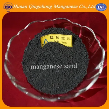 Manganese Sand filter meida iron removing from water