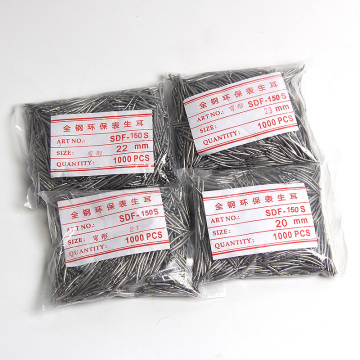 1000pcs Stainless Steel Curved Spring Bar Pins for Watch Band Repair - 12mm to 24mm