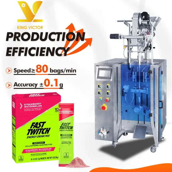 KV Automatic Protein Coffee Milk Fruit Stick Powder Packing Machine
