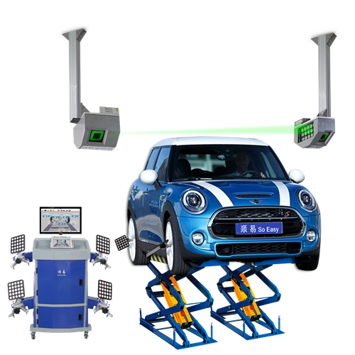 Patented 5D Wheel Alignment