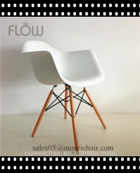 high quality classic colored dining plastic chair