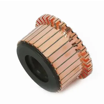 Customized DC Motor Commutator Slot Treadmill Motor Spare Parts