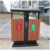 Environmental protection and easy cleaning WPC deck dustbin board