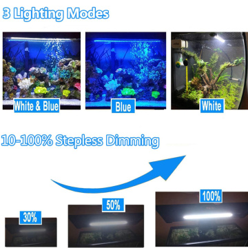 13.2W Dimble Submersible Aquarium Fish Tank Light