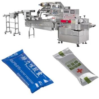 Quad Seal Pouch Filling Machine for Hot Sauce and Liquid Foods