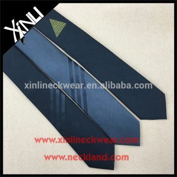 100% Handmade Slim Neck Tie Perfect Knot Jacquard Woven Silk Blend Men Tie Slim