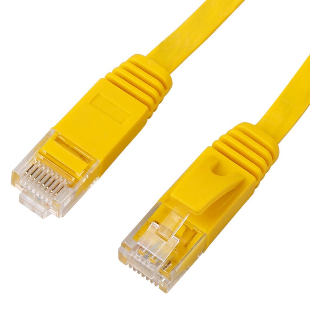 Cat6 플랫 이더넷 네트워크 패치 케이블 3m