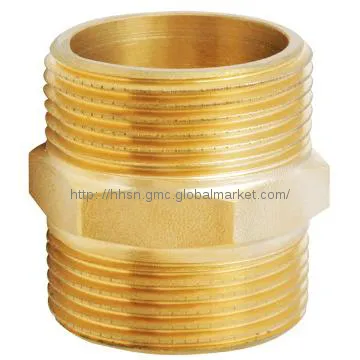 Brass Straight Connector