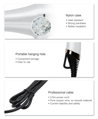 Factory Direct Sell REVi Air Hair Dryer 2200W - Temperature Adjust Professional Cool Shot Secadora de Cabello