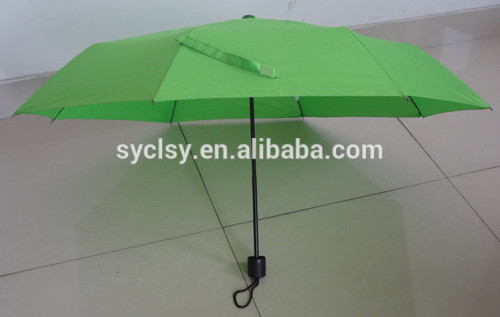 Dome 3 Folding Green Auto Umbrella