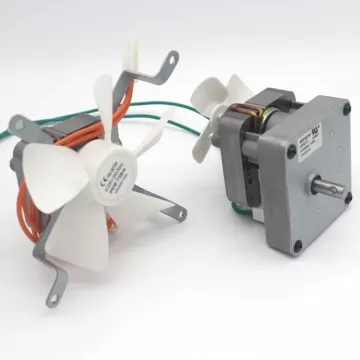 Electric Wood Pellet Grill Feed Motor and Fan Combo