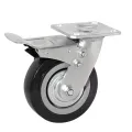 Hochleistungs -TPU, das gegen universelles Trolley -Rad steht