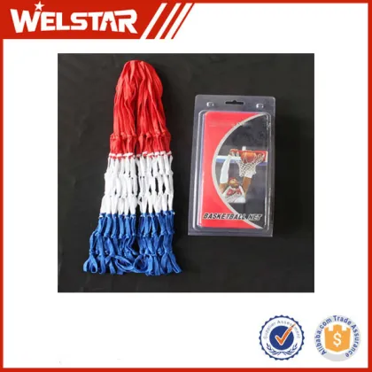 high quality PE/PP multi-color custom sports net basketball ring net