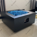 Outdoor Glass Flame Heater Gas Fire Pit