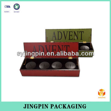 2014 beautiful in colors rectangular candle gift box