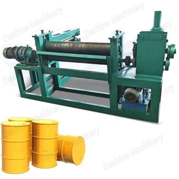 Used Oil Drum Dismantling Plant: Drum Decomposing/Flattening Machine