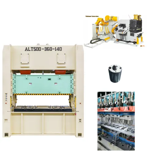 Customized H Frame Punching Stamping Press Machine with Feeder Mold and Straightener