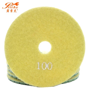 Wet Dry 4 Inch Diamond Polishing Pads for Marble and Granite Floors