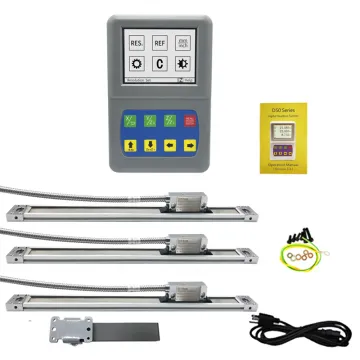 Ditron 3.5 inch LCD Digital Readout with Linear Scale for Milling and Lathe Machines