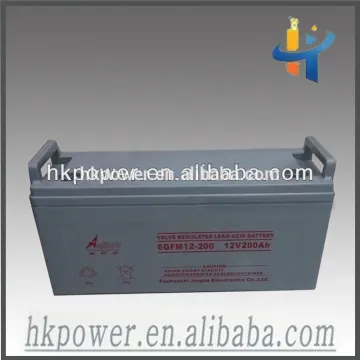 Maintenance free Agm battery 12v 200ah for solar system