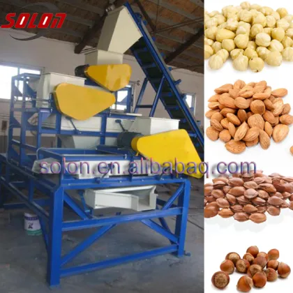 Almonds,hazelnuts,walnut vibrating screen separator machine