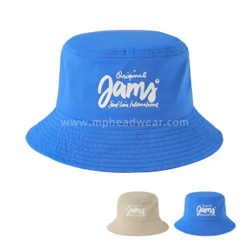 Unisex Reflective Printing 100% Polyester Bucket Hat