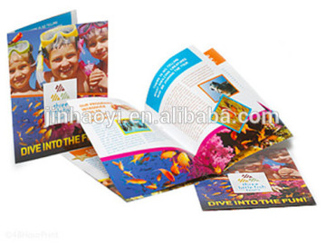 wholesale convenient advertising booklet pritning